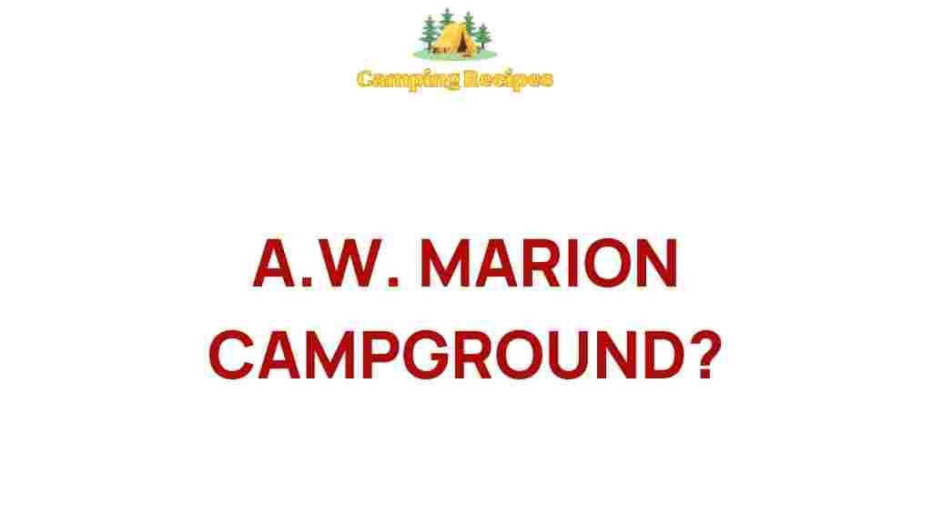 A.W.-Marion-Campground