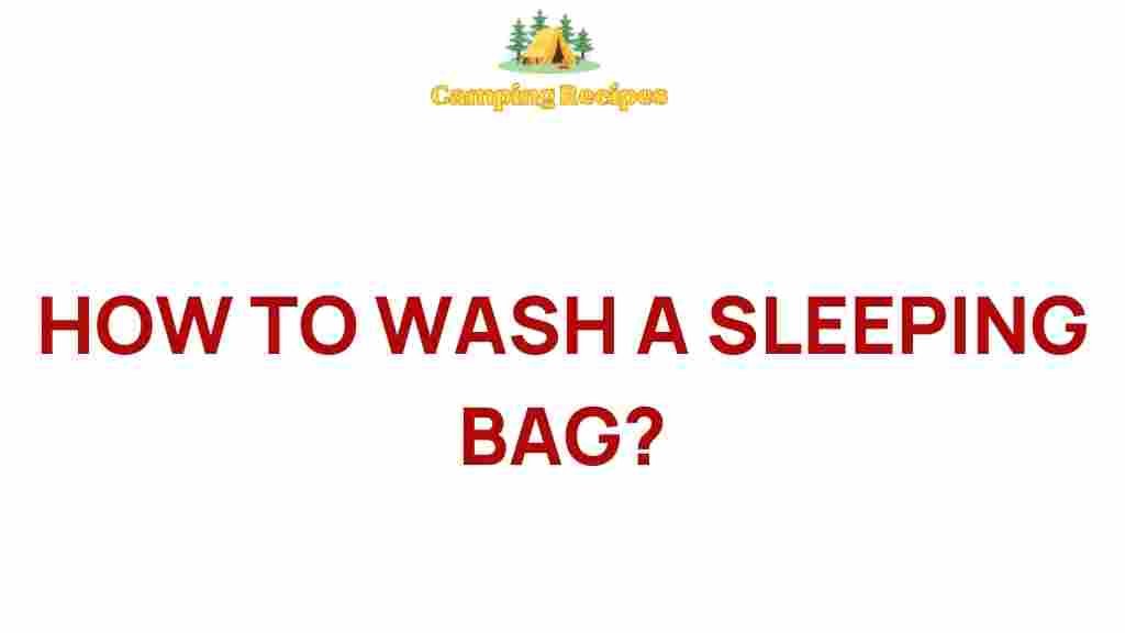 how-to-wash-sleeping-bag