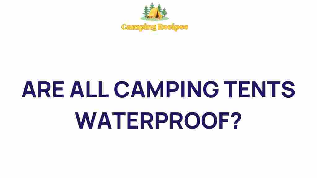 camping-tents-waterproof