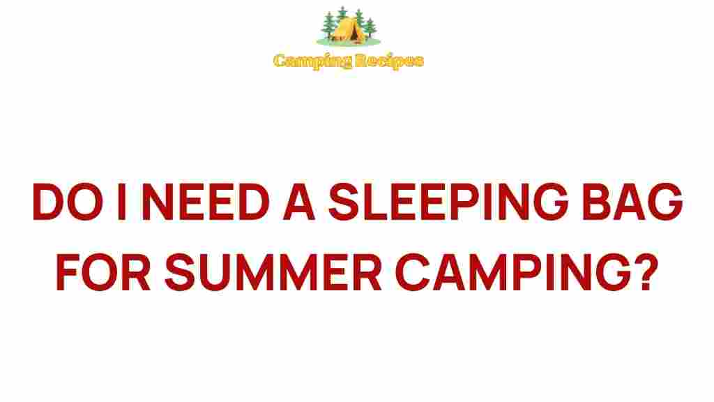 sleeping-bag-summer-camping
