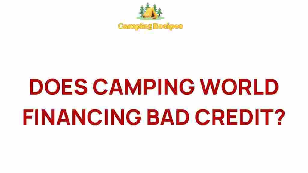 camping-world-financing-bad-credit