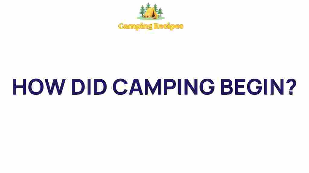 camping-origins-history