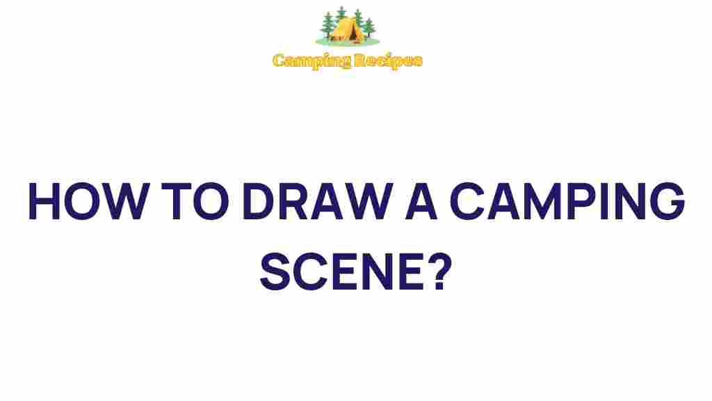 camping-drawing-techniques
