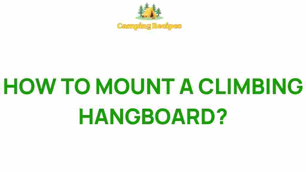 hangboard-mounting-techniques