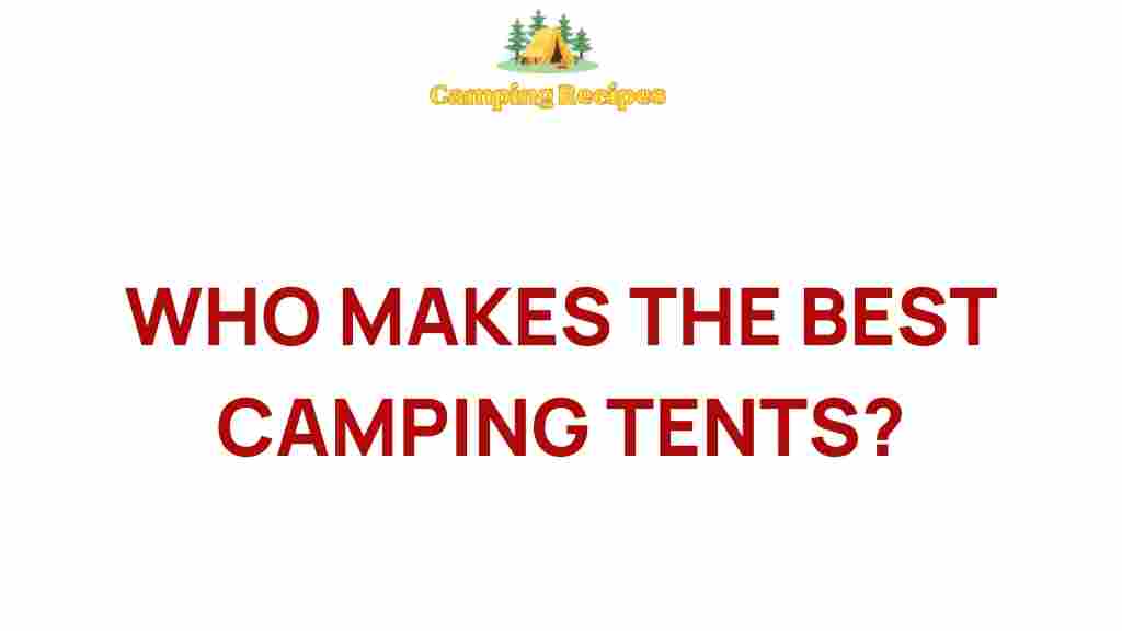 camping-tents-best-brands